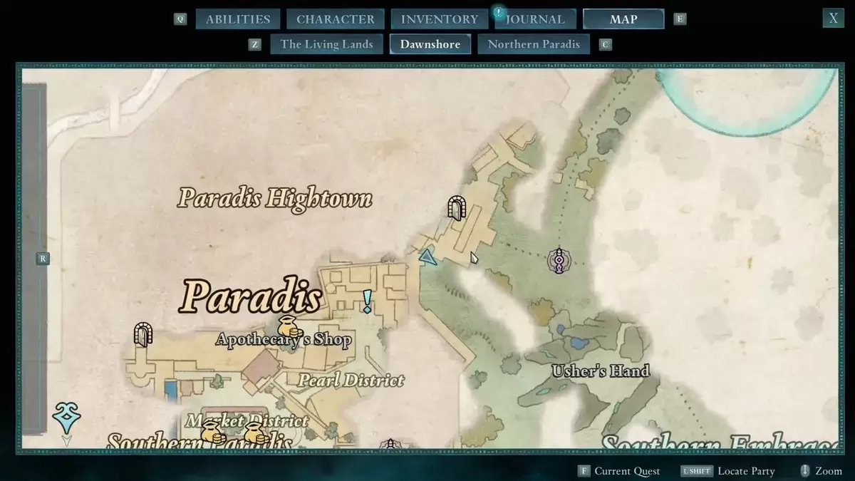 Wodeica's Inheritance Location in Avowed
