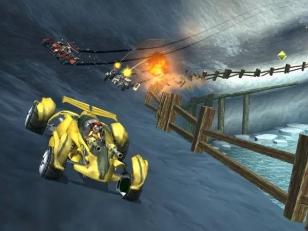 Jak X: การแข่งรถรบ