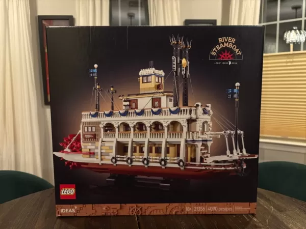 LEGO Ideas River Steamboat Build Process