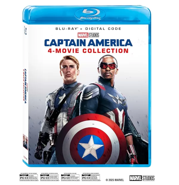 Captain America 4-Movie Blu-ray Collection