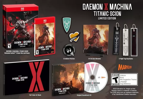 Daemon X Machina: Titanic Scion - Limited Edition Exclusive Items