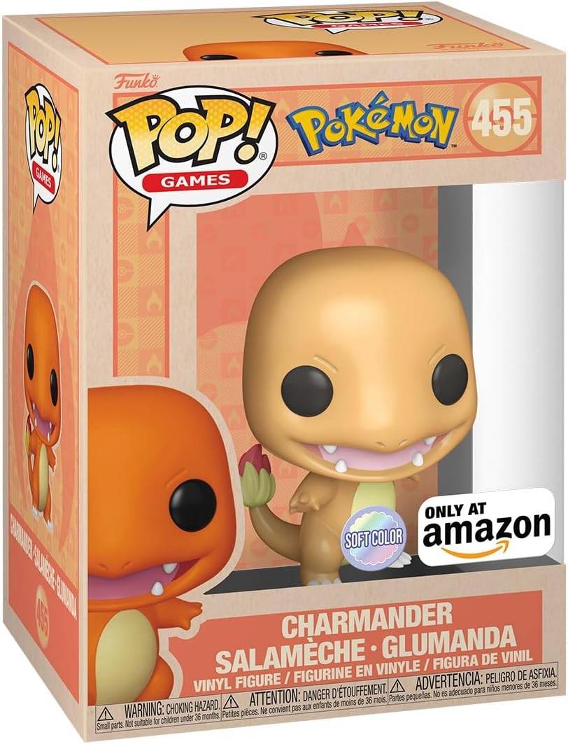 Soft Color Charmander Funko Pop