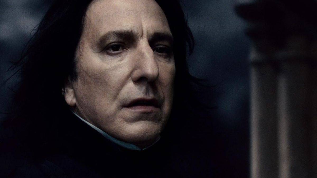 艾倫·里克曼(Alan Rickman)在哈利·波特(Harry Potter)和半血王子