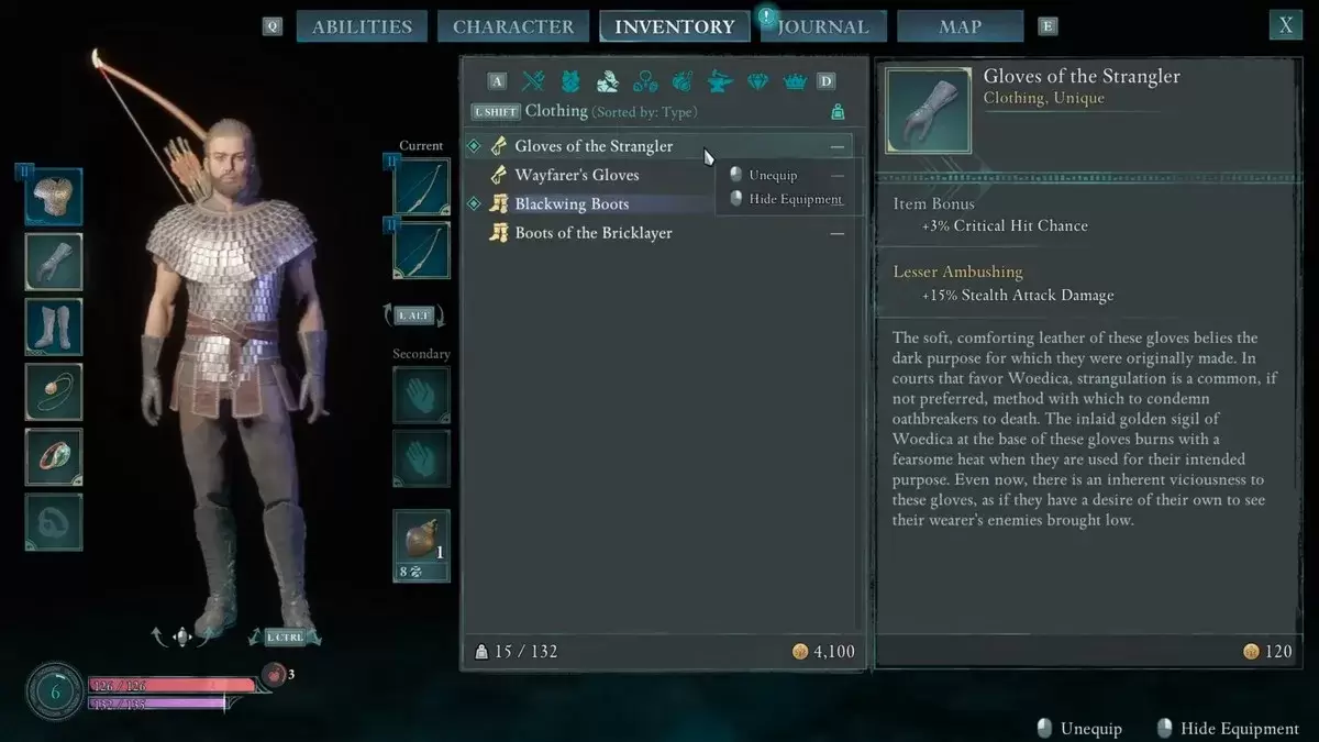Gloves of the Strangler Avowed
