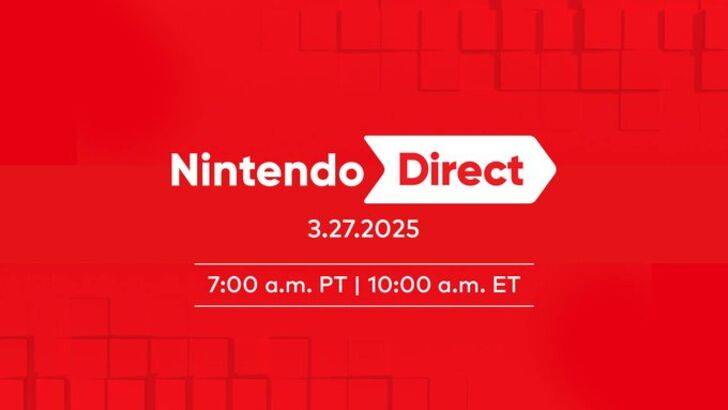 Nintendo diretto marzo 2025 annunciato per domani, Switch 2 Direct Week dopo