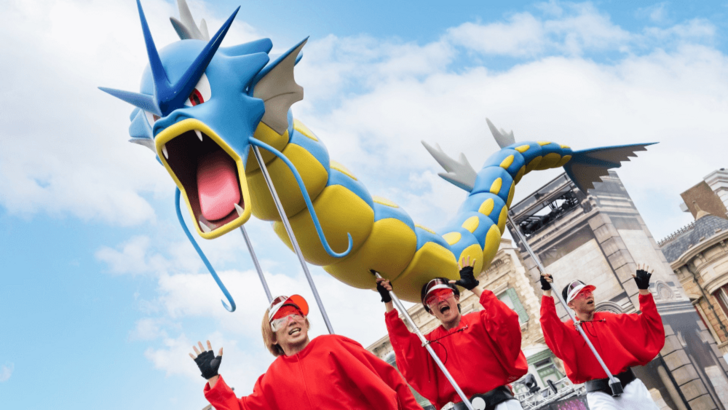 Pokémon zomerevenement op USJ garandeerde gegarandeerd een plons
