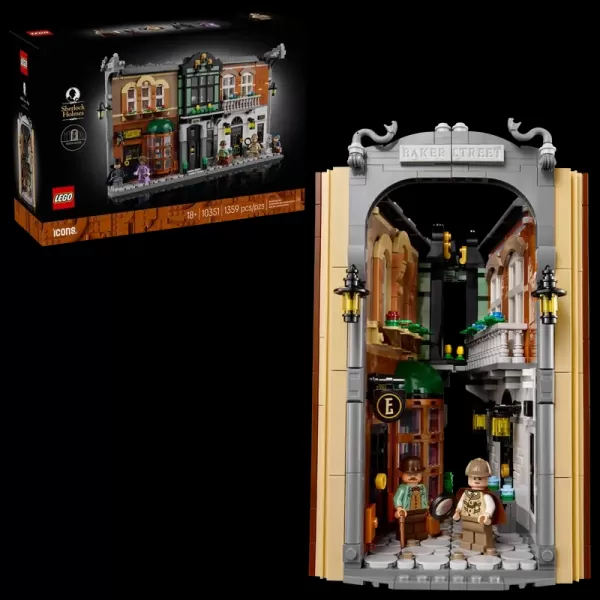LEGO Icons Sherlock Holmes: Book Nook