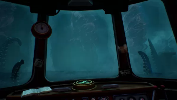 Dreadmoor environment screenshot - flooded city ruins