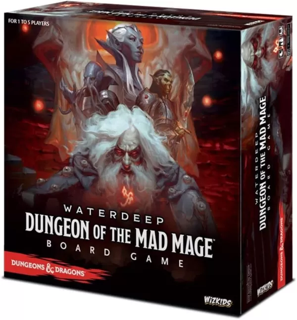 D & D Waterdeep: Dungeon of the Mad Mage Adventure System Board Game