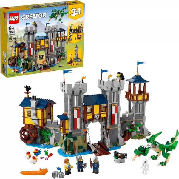 LEGO Tagalikha 3 sa 1 Medieval Castle