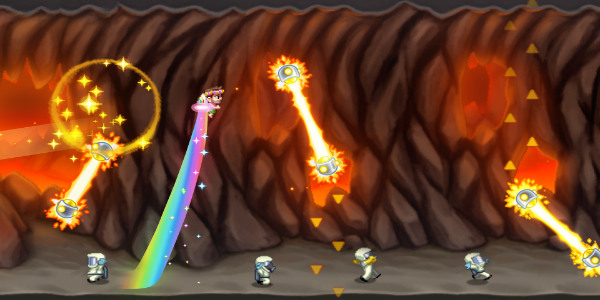 Jetpack Joyride Mech Gameplay