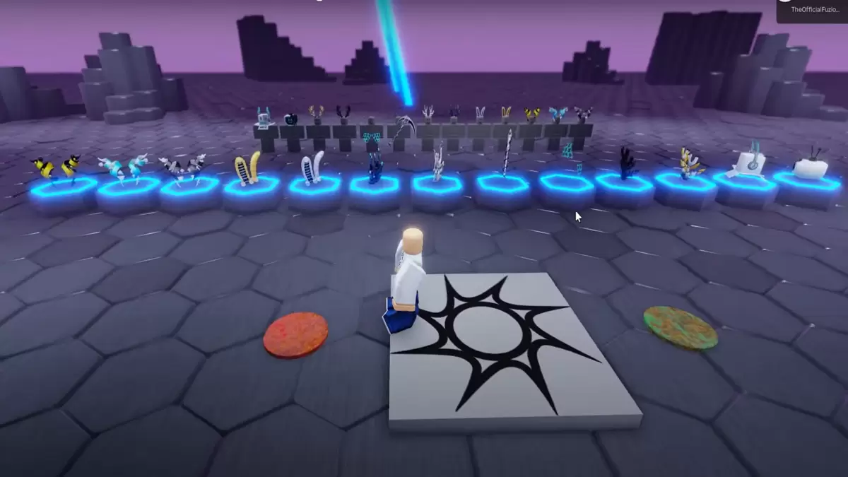 The Hunt Mega Edition Roblox tournament items