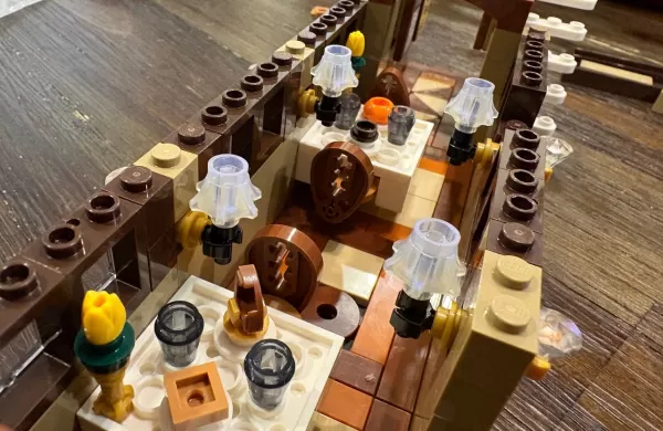 LEGO River Steamboat Pilothouse Mechanism