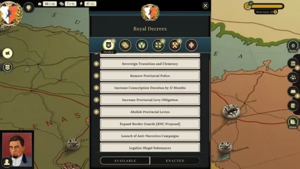New Archetype feature simplifies decision-making in Suzerain