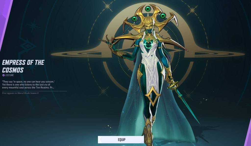 Hela's Empress of the Cosmos skin
