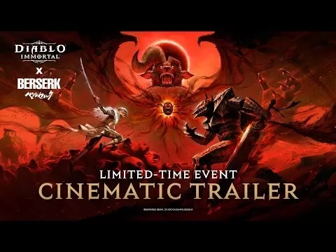 Evento crossover Diablo Immortal x Berserk
