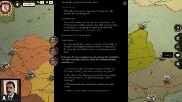 Political intrigue intensifies in Suzerain