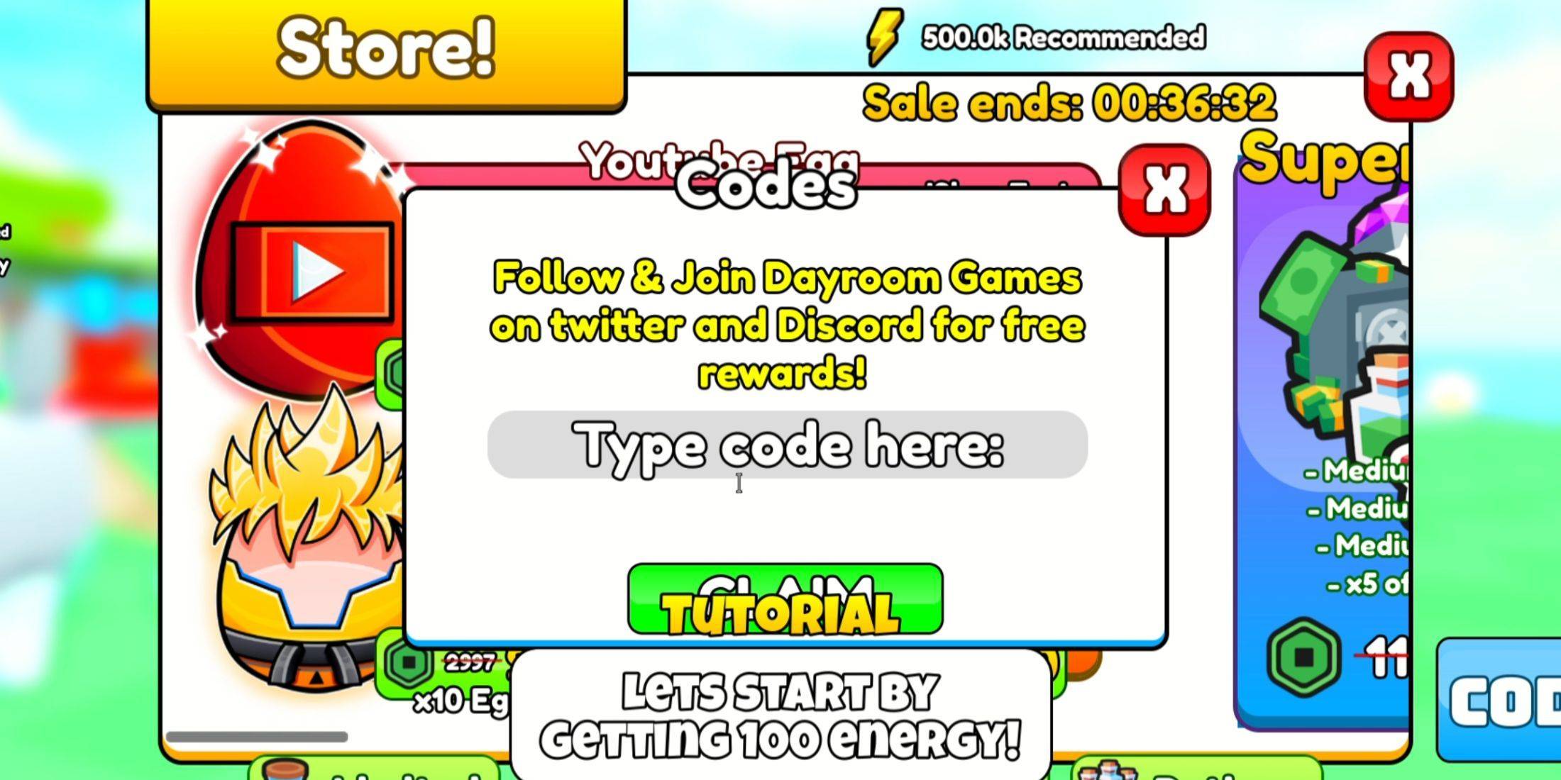 Redeeming Codes Image