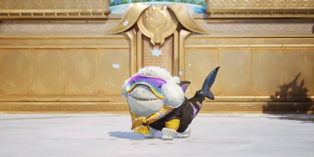 Jeff the Land Shark's Cuddly Fuzzlefin skin