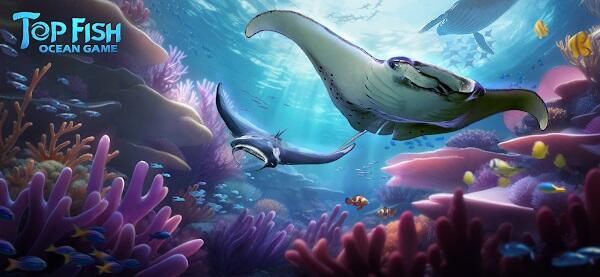 Nangungunang Fish Ocean Game Mod Apk
