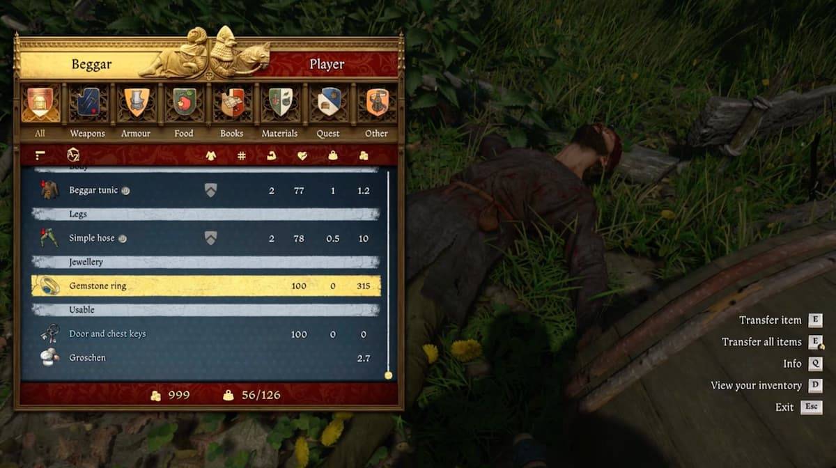 Halika Kingdom: Deliverance 2 Ano ang gagawin sa mga susi ng pintuan at dibdib