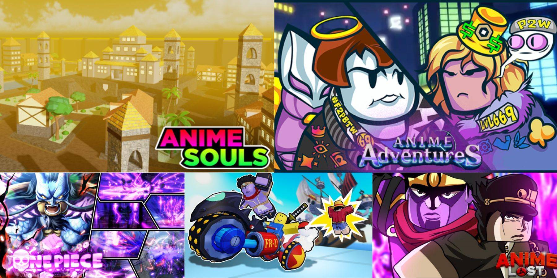 Similar Roblox Anime Games