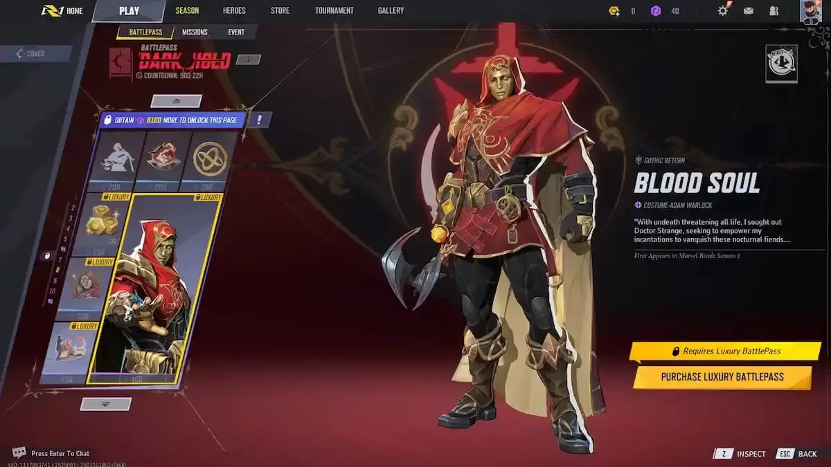 Dugo Kaluluwa Adam Warlock Skin