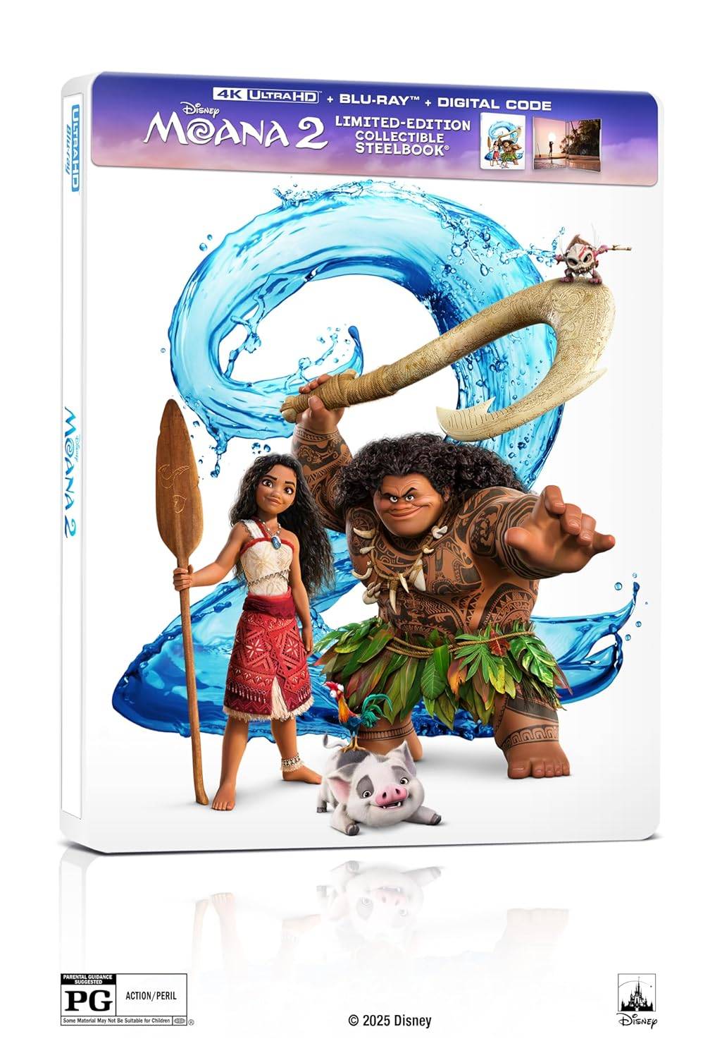 Moana 2 4K Steelbook available for preorder