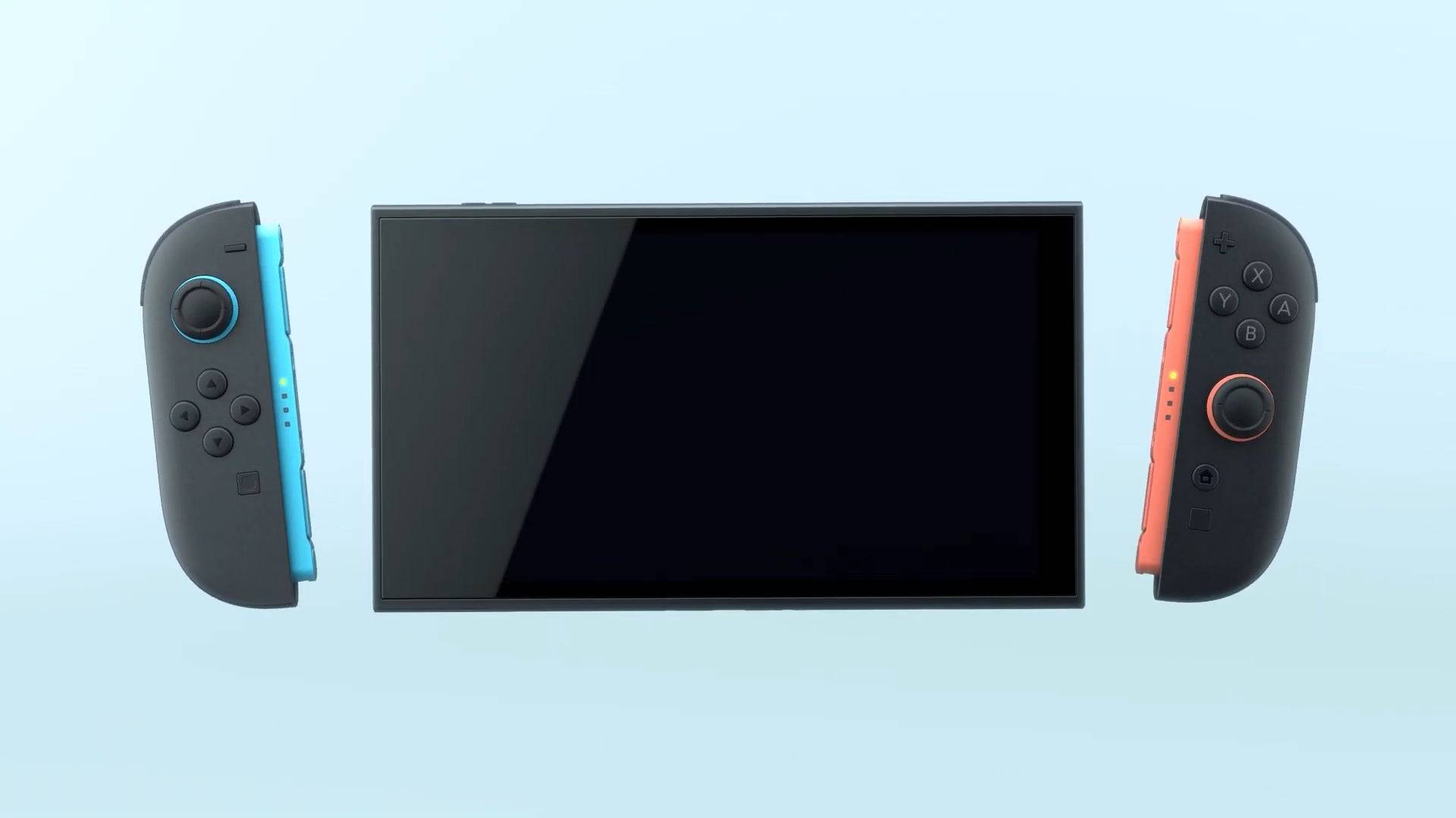 Switch 2 Joy-Cons and main screen unit