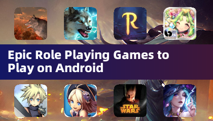 史诗般的角色在Android上玩游戏