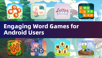 Juegos de palabras atractivos para usuarios de Android
