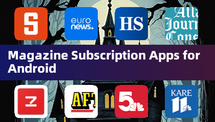 Aplicativos de assinatura de revista para Android