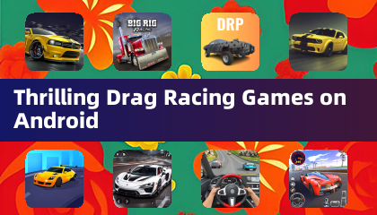 Ang kapanapanabik na mga larong drag racing sa Android