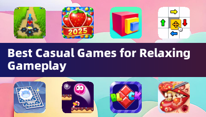ゲームプレイをリラックスするための最高のカジュアルゲーム