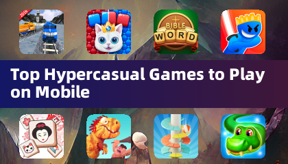 Meilleurs jeux hypercasuals à jouer sur mobile