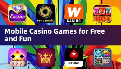 Jeux de Casino Mobile Gratuits pour le Plaisir et l'Amusement