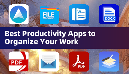 Meilleures applications de productivité pour organiser votre travail