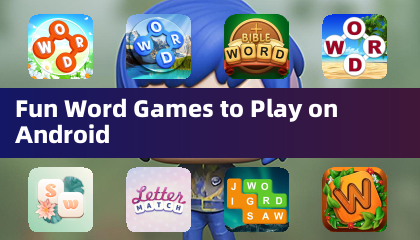 Fun Word Games to Play on Android