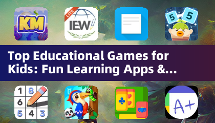 Top-Lernspiele für Kinder: Unterhaltsame Lern-Apps und Aktivitäten (Lernspiele)