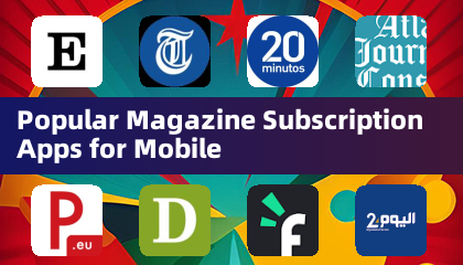 Aplicativos Populares de Assinatura de Revistas para Celular