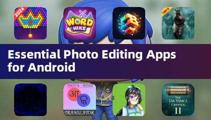 안드로이드용 필수 사진 편집 앱