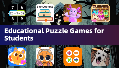 Lernpuzzle-Spiele für Schüler