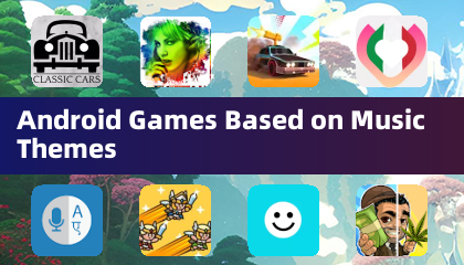 基於音樂主題的 Android 遊戲