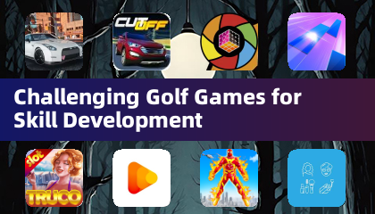 Herausfordernde Golfspiele zur Fähigkeitsentwicklung