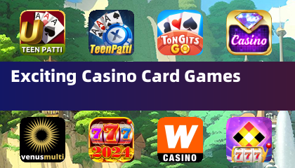 Aufregende Casino-Kartenspiele