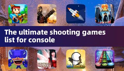 Die ultimative Liste von Schießspielen für Konsole