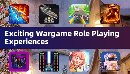 Experiências emocionantes de jogos de guerra com RPG