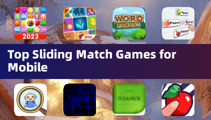 모바일용 최고의 슬라이딩 매치 게임