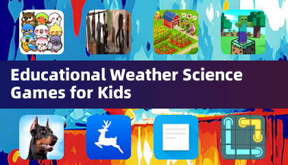 Jeux éducatifs de sciences météorologiques pour enfants