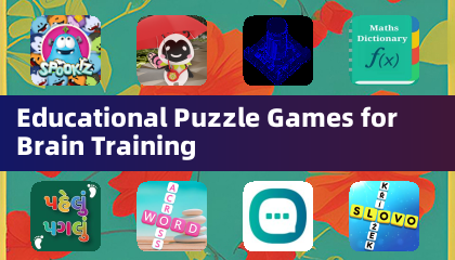 Jeux de puzzle éducatifs pour l'entraînement cérébral